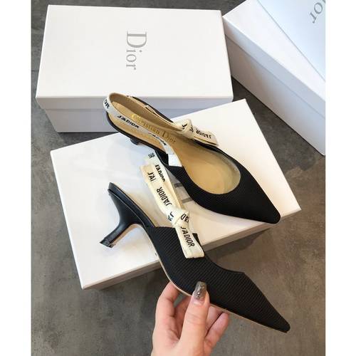 Designer Brand D Womens Original Quality Genuine Leather 5cm Heeled Sandals 2021SS DXS04