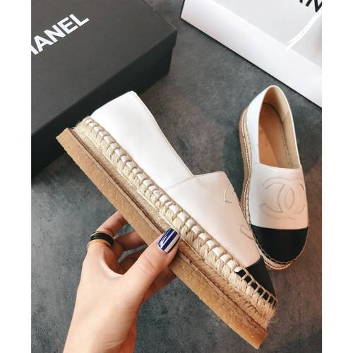 Designer Brand C Womens Original Quality Genuine Leather Espadrills 2021SS DXS04