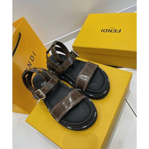 Designer Brand F Womens Original Quality 5cm Sole Sandals 2021SS DXS04
