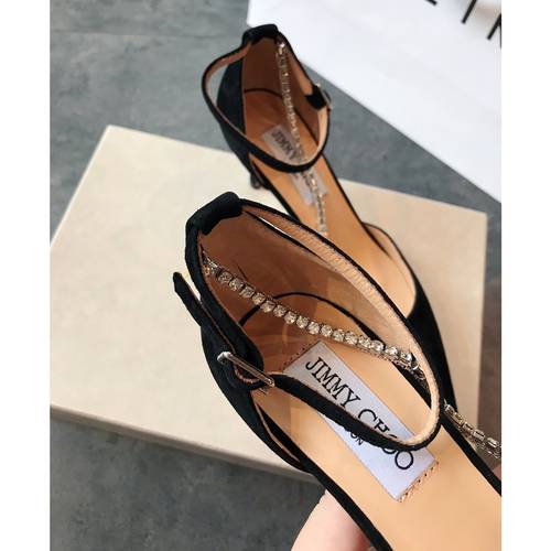 Designer Brand JC Womens Original Quality Genuine Leather 8.5cm High Heels 2021SS DXS04