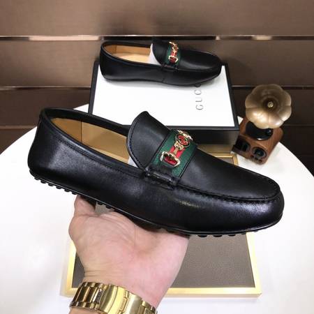 Designer Brand G Mens Original Quality Genuine Leather Loafers 2021SS G106