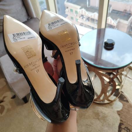 Designer Brand JC Womens Original Quality Genuine Leather 8.5cm Heeled Sandals 2021SS G106