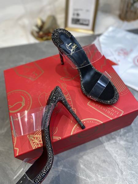 Designer Brand CL Womens Original Quality 10cm Heeled Slippers 2021SS G106