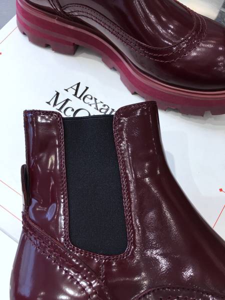 Designer Brand AMQ Womens Original Quality Genuine Leather 4.5cm Heeled Boots 2021SS G106
