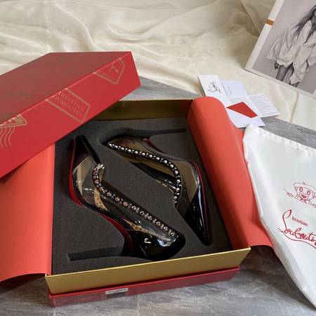 Designer Brand CL Womens Original Quality 10cm High Heels Sheepskin lining 2021SS G106