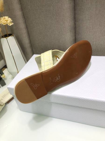 Designer Brand D Womens Original Quality Genuine Leather Slippers 2021SS G106