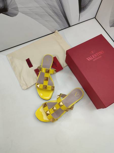 Designer Brand Val Womens Original Quality Genuine Leather Slippers 2021SS G106