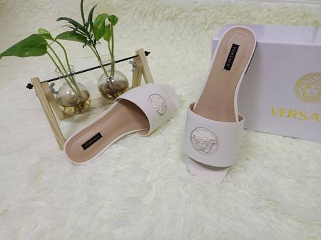 Designer Brand V Womens High Quality Genuine Leather Slippers 2021SS H307