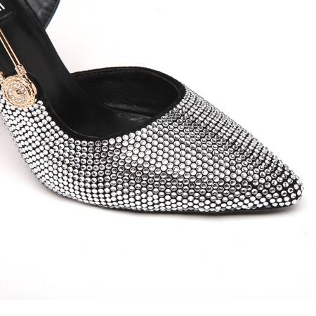 Designer Brand V Womens High Quality 10cm Heeled Sandals Sheep Skin inside 2021SS H307