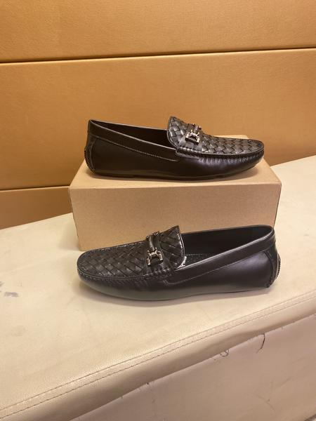 Designer Brand BV Mens High Quality Genuine Leather Loafers 2021FW TXB08M
