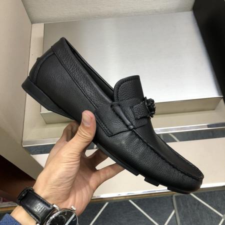Designer Brand V Mens Original Quality Genuine Leather Loafers 2021FW TXB08M