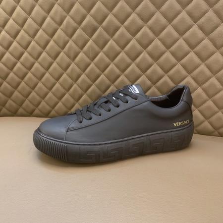Designer Brand V Mens High Quality Genuine Leather Sneakers 2021FW TXB08M