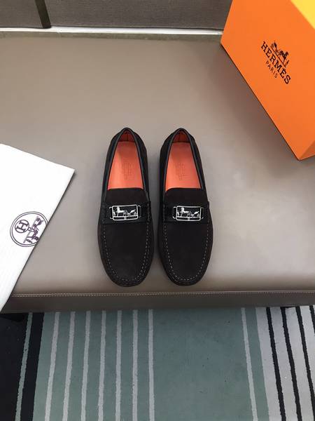 Designer Brand H Mens Original Quality Genuine Leather Loafers 2021FW TXB08M