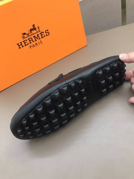 Designer Brand H Mens Original Quality Genuine Leather Loafers 2021FW TXB08M