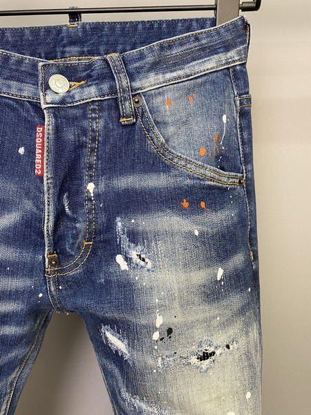 Designer Brand DSQ2 Mens High Quality Denim Jeans 2022SS D701