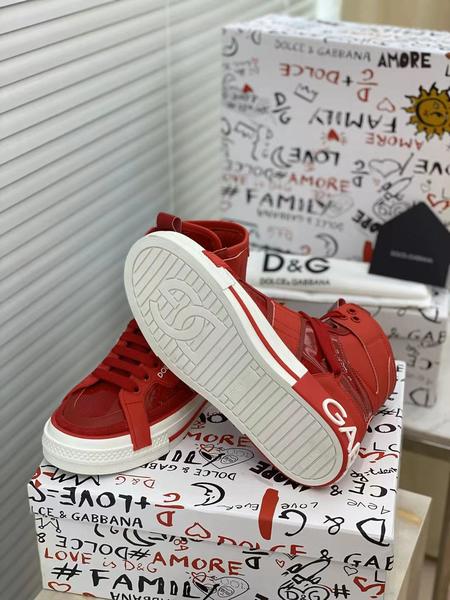 Designer Brand DG Women and Mens High Quality Genuine Leather High-Tops  2022SS H801
