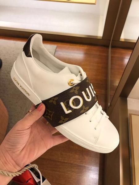 Designer Brand L Women and Mens High Quality Genuine Leather Sneakers 2022SS H801