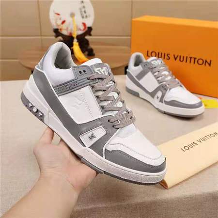 Designer Brand L Mens High Quality Genuine Leather Sneakers 2022SS H801