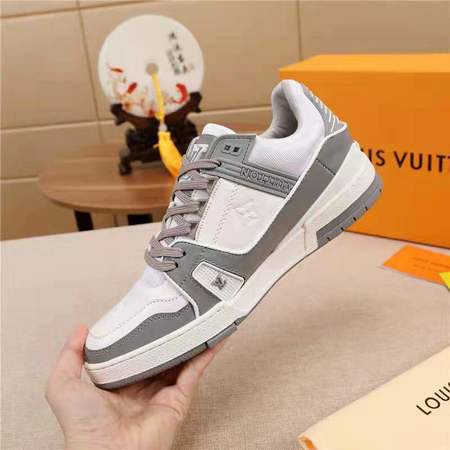 Designer Brand L Mens High Quality Genuine Leather Sneakers 2022SS H801