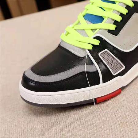 Designer Brand L Mens High Quality Genuine Leather Sneakers 2022SS H801