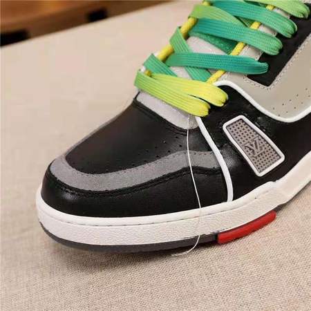 Designer Brand L Mens High Quality Genuine Leather Sneakers 2022SS H801