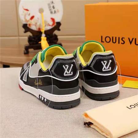 Designer Brand L Mens High Quality Genuine Leather Sneakers 2022SS H801