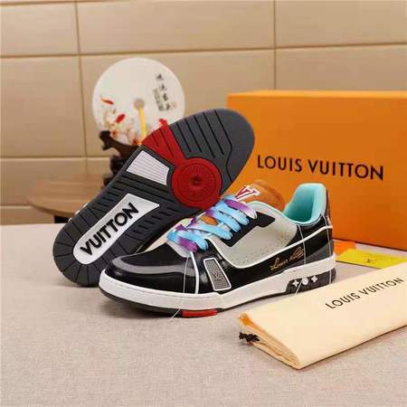 Designer Brand L Mens High Quality Genuine Leather Sneakers 2022SS H801