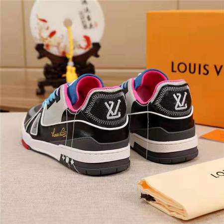 Designer Brand L Mens High Quality Genuine Leather Sneakers 2022SS H801