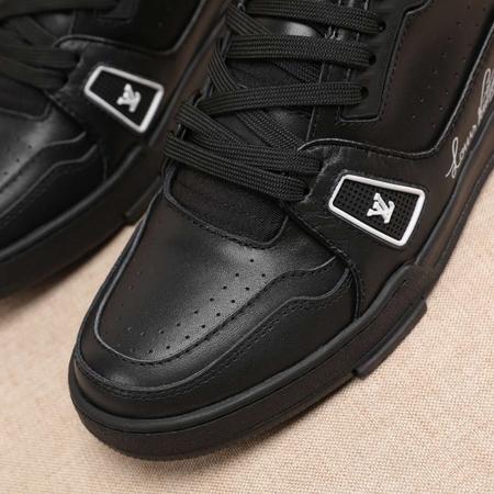 Designer Brand L Mens High Quality Genuine Leather Sneakers 2022SS H801