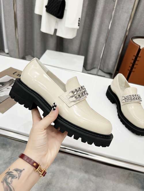 Designer Brand GVC Womens Original Quality Genuine Leather Shoes 2022SS G107