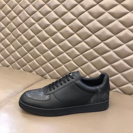 Designer Brand L Mens Original Quality Genuine Leather Sneakers 2022SS TXBM002