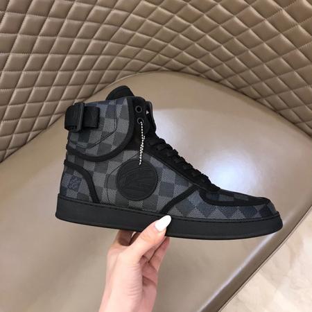 Designer Brand L Mens Original Quality High-Tops Genuine Leather inside 2022SS TXBM002