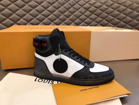 Designer Brand L Mens Original Quality High-Tops Genuine Leather inside 2022SS TXBM002