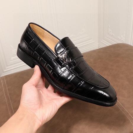 Designer Brand L Mens Original Quality Genuine Leather Loafers 2022SS TXBM002