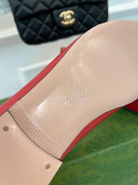 Designer Brand G Womens Original Quality Genuine Leather Flats 2022SS TXBW002
