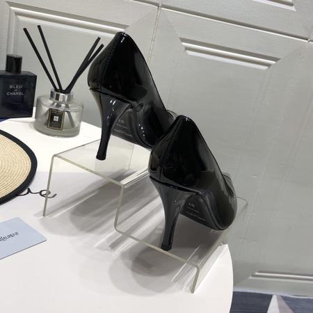 Designer Brand SL Womens High Quality Genuine Leather 9cm High Heels 2022SS TXBW002