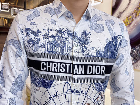 Designer Brand D Mens High Quality Long Sleeves Shirts 2022SS D903
