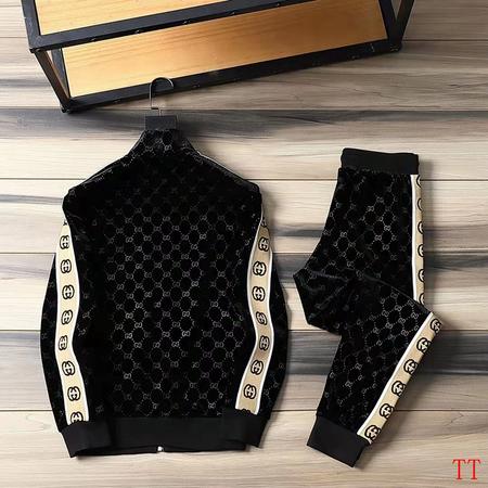 Designer Brand G Women and Mens High Quality Velvet Track Suits 2022SS D1903