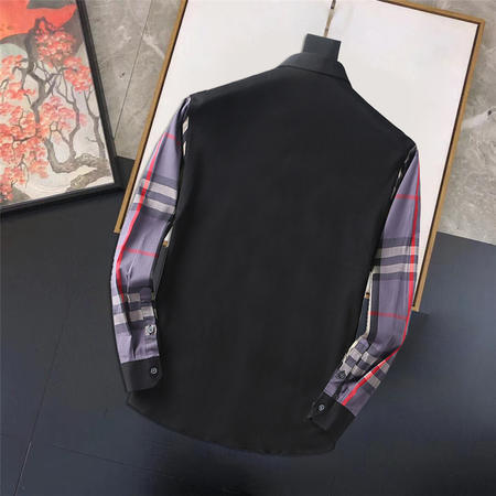 Designer Brand B Mens High Quality Long Sleeves Shirts 2022SS D904