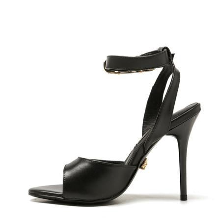 Designer Brand V Womens Original Quality Genuine Leather 10cm High Heels 2022SS G103