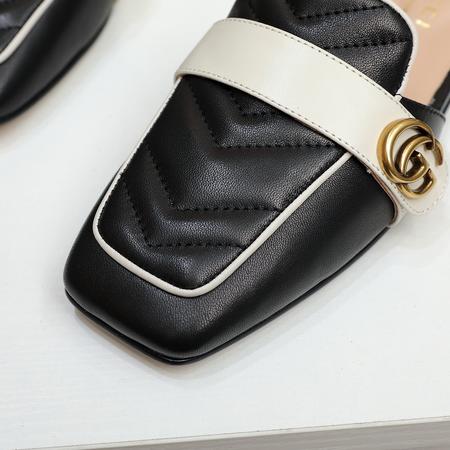 Designer Brand G Womens High Quality Genuine Leather Slippers 2022SS G103