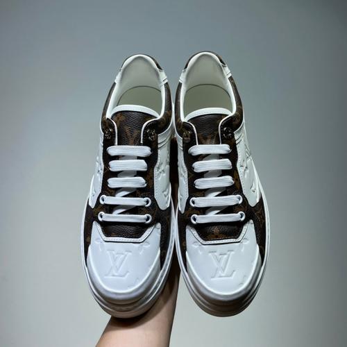 Designer Brand L Mens Original Quality Genuine Leather Sneakers 2022SS G604