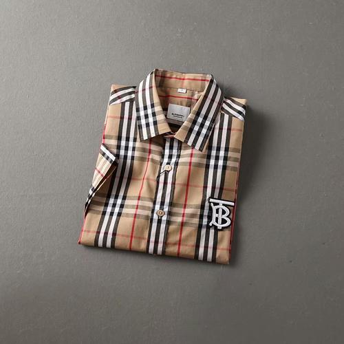 Designer Brand B Mens High Quality Short Sleeves Shirts 2022SS E8004