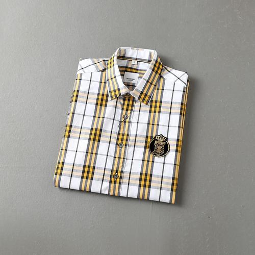 Designer Brand B Mens High Quality Short Sleeves Shirts 2022SS E8004