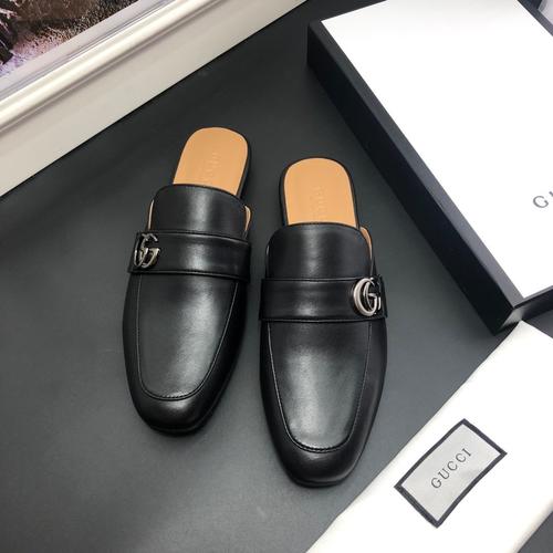 Designer Brand G Mens High Quality Genuine Leather Slippers 2022SS G904