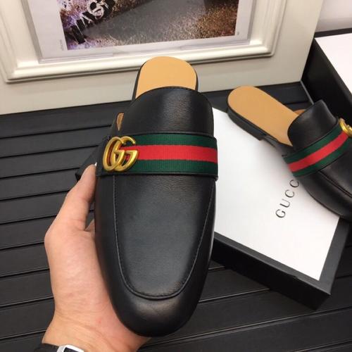 Designer Brand G Mens High Quality Genuine Leather Slippers 2022SS G904