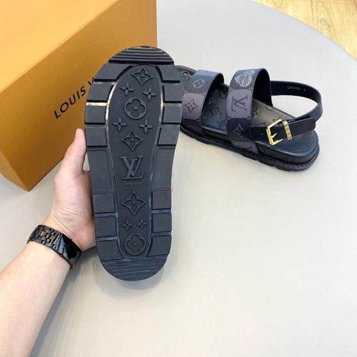 Designer Brand L Mens Original Quality Sandals Calf Leather Lining 2022SS G904