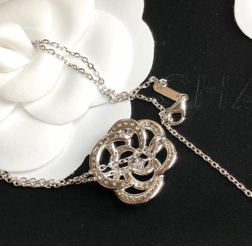 Designer Brand C Womens Original Quality 925 Silver Necklace 2022SS M8904