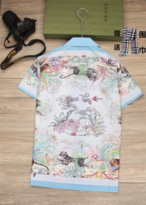 Designer Brand G Mens High Quality Short Sleeves Shirts 2022FW D1007