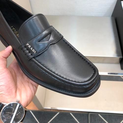 Designer Brand P Mens Original Quality Genuine Leather Shoes 2022FW TXBM07